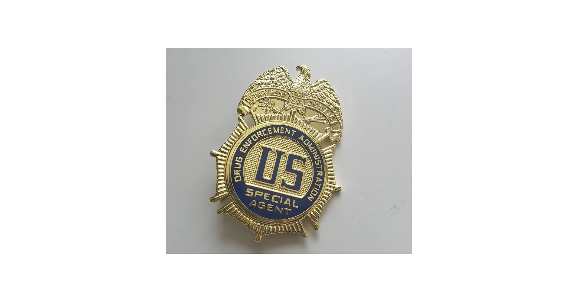 DEA Special Agent Badgeポリスバッジ DEA Special Agent Badge チェーン付き レプリカ - メルカリ